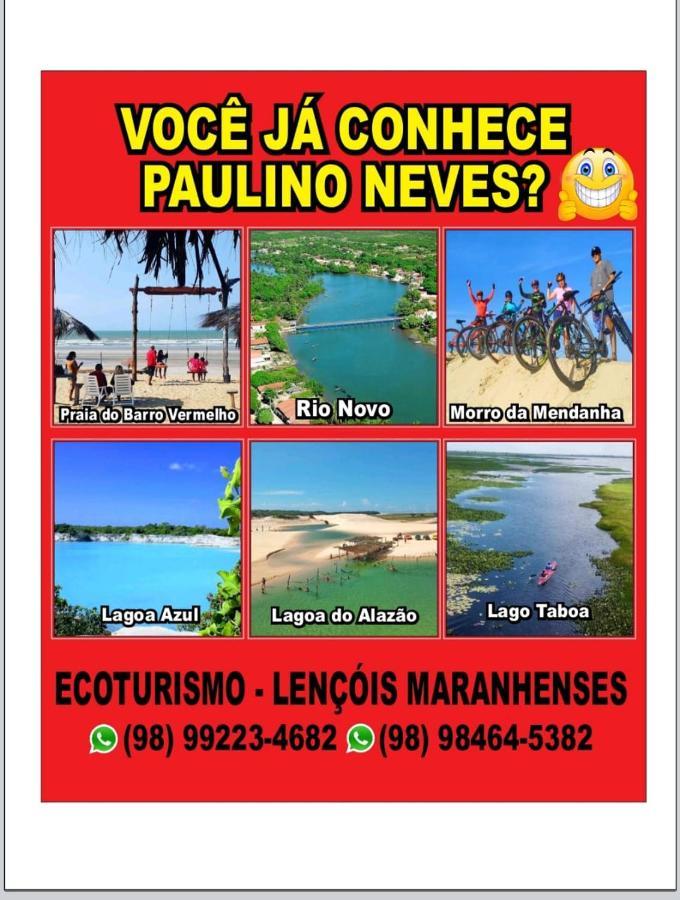 Pousada Lagoa Do Barreiro Azul Paulino Neves 外观 照片